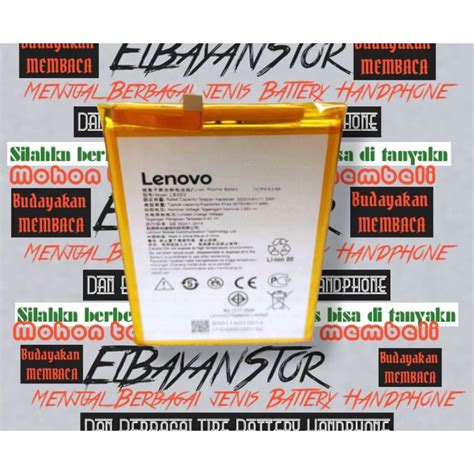 Jual Batrai Lenovo S Batre K K T Baterai Lb Original Shopee