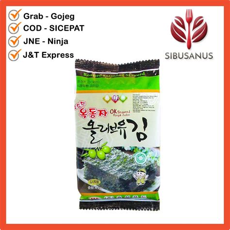 Jual OCK DONG JA SEAWEED Ock Dong Ja Sheets Halal Makanan Korea