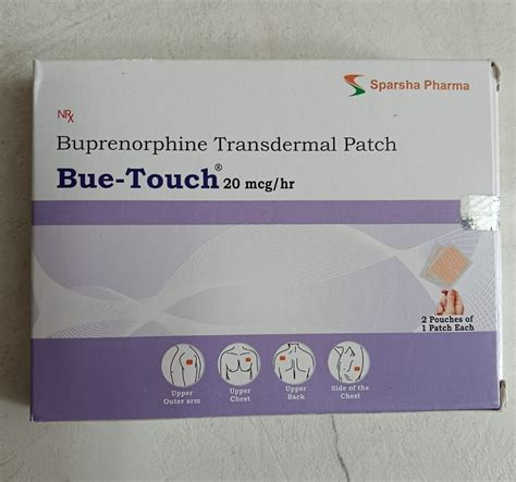 Buprenorphine Transdermal Patch at ₹ 1276 | Pain Relief Patch in Pune | ID: 2852175587012