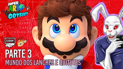 Super Mario Odyssey COOP Parte 3 Serei Sua Garota 1Up YouTube