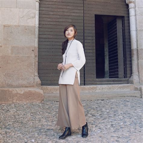 Bí quyết diện quần màu nude cực chất sành điệu như fashionista