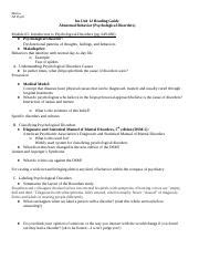 Myers Ap Unit Reading Guide Doc Mertes Ap Psych Bn Unit Reading