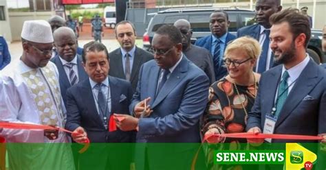 Diamniadio Le président Macky Sall procède à l inauguration d une