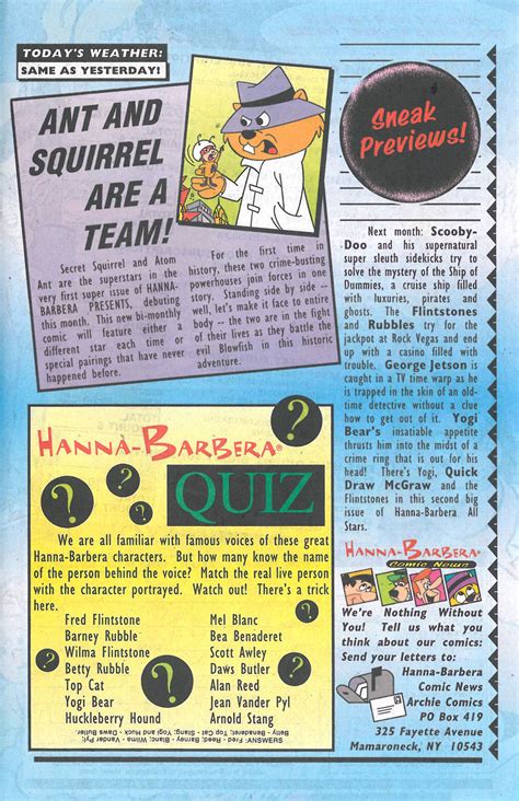 Hanna Barbera Presents Issue 1 Read Hanna Barbera Presents Issue 1