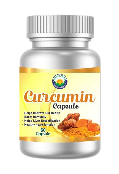 Curcumin Capsule Grade Standard Herbal Grade Packaging Type