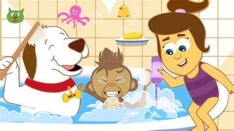 Bath Song | Kids Songs & More By HooplaKidz - YouTube