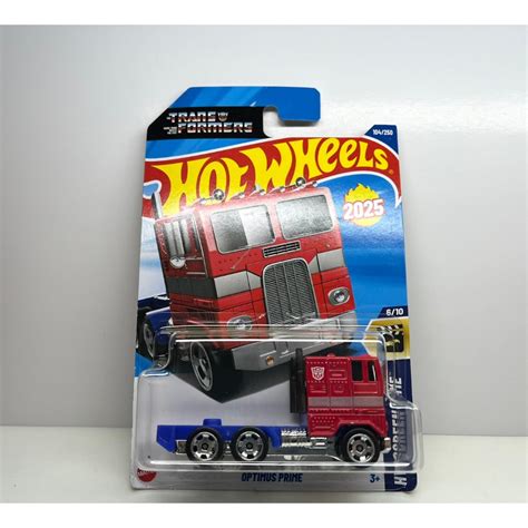 全新 Hot Wheels 風火輪 OPTIMUS PRIME 變形金剛 柯博文 博派 卡車 車頭 蝦皮購物