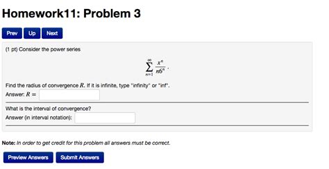 Solved Consider The Power Series Sigma N To Infinity Chegg