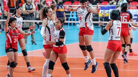 Pvl Chery Tiggo Takes Early Lead Shocks Cignal