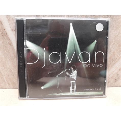 Cd Duplo DJAVAN Ao Vivo Shopee Brasil