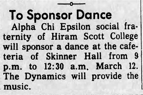 The Dynamics – Hiram Scott College, Scottsbluff, NE, March 12, 1966