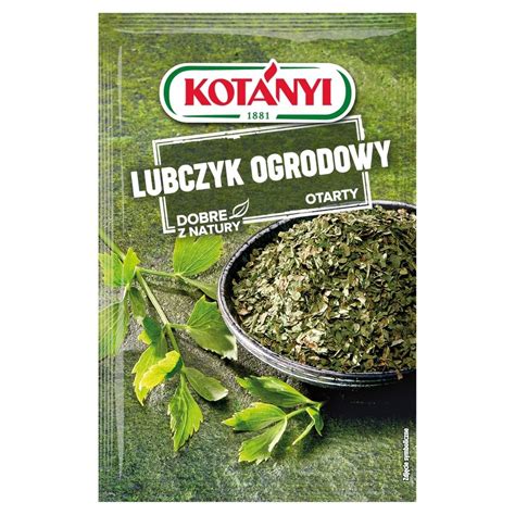 Kotányi Lubczyk ogrodowy otarty 10 g Zakupy online z dostawą do domu