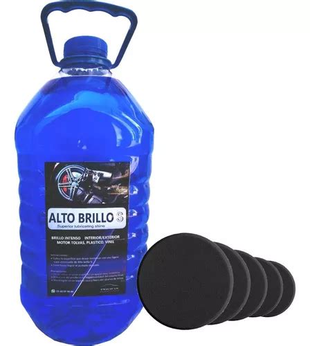 Altobrillo Abrillantador Autobrillo S Azul 5 L 5 Esponjas Envío gratis