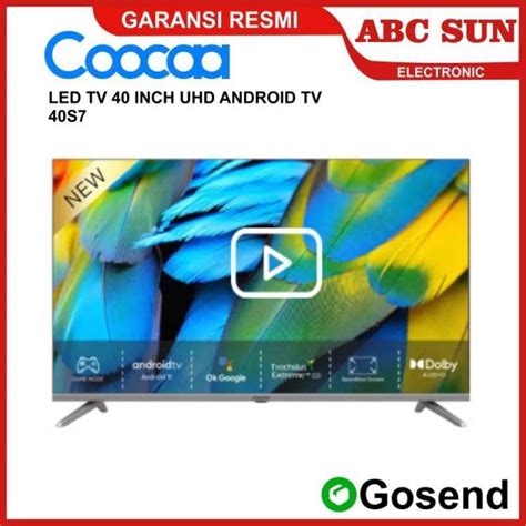 Jual Coocaa 40s7g Led Tv Android 11 0 Digital Tv 2 4g 5g Wifi Di