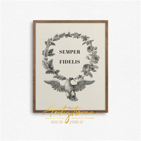 Semper Fidelis - Etsy