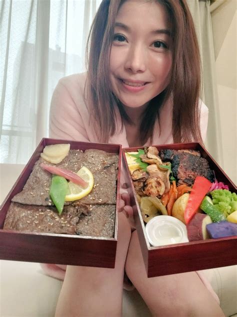 加藤ツバキ🍻 On Twitter お客様からの美味しいお弁当！ 豪華💗美味しく完食しました！ありがとう😊