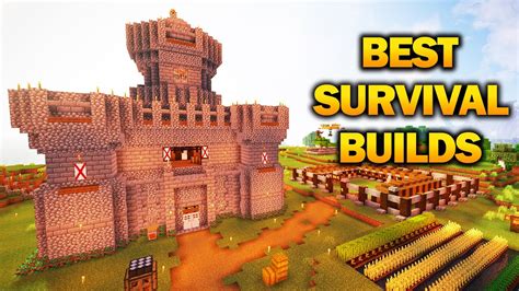 Best Builds In Survival Minecraft World Tour Youtube