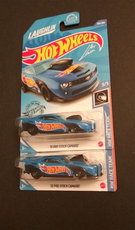Hot Wheels HW Race Team 3 5 10 Pro Stock Camaro 250 250 Hot Wheels Camaro 10 Things