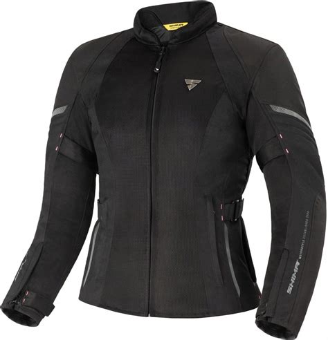 Odzie Motocyklowa Shima Kurtka Damska Jet Lady Jacket Blk Czarny