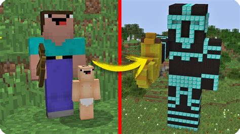 Noob Minecraft Vs Massi Gigante De Diamante Noob Trollea A Beb Noob En