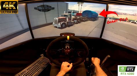 High Stakes Delivery Police Escort Of GIANT SILO In American Truck