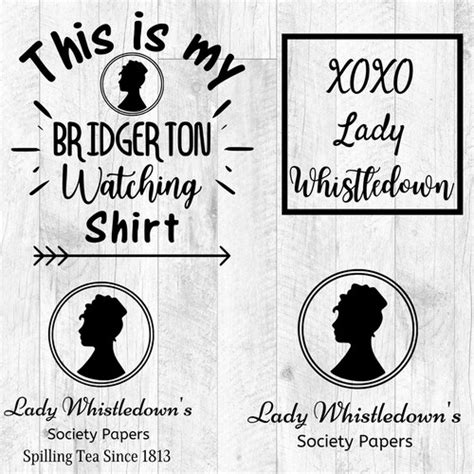 Lady Whistledown Svg Etsy