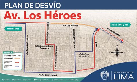 Conoce El Plan De Desv O Vehicular Por Inicio De Obras En La Av Los