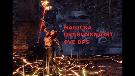 Elder Scrolls Online Magicka Dragonknight Pve Dps Deadlands No Trial