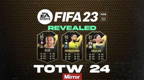 Fifa 23 Totw 24 Squad Revealed Featuring Man City Star And A Otw