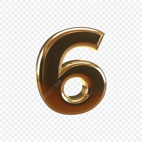 number   png  numbers golden premium  golden realistic glossy