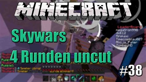 Minecraft Mondopia Skywars 38 4 Runden Uncut Megatron998 YouTube