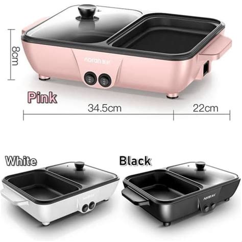 Jual Shenar Elektronic Hot Pot And Grill Bbq Shabu Panggangan In Multifungsi Praktis