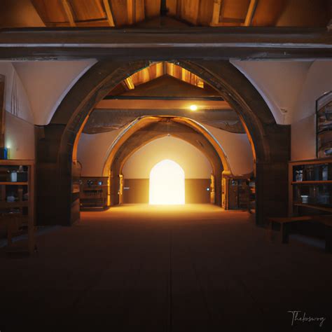 Artstation Medieval Library Village