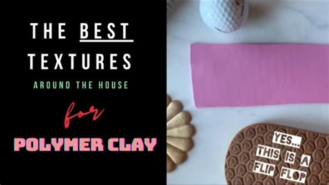 The Best Textures For Polymer Clay That You Can Find In Your House