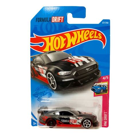 Hot Wheels Custon Ford Mustang GT Fórmula Drift Shopee Brasil