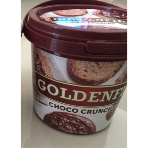 GOLDENFIL CHOCO CRUNCHY Murah Halal Selai Coklat Krunci 1 Kg Lazada