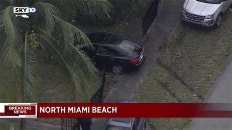 Miami Dade Police Chase Ends In North Miami Beach Youtube