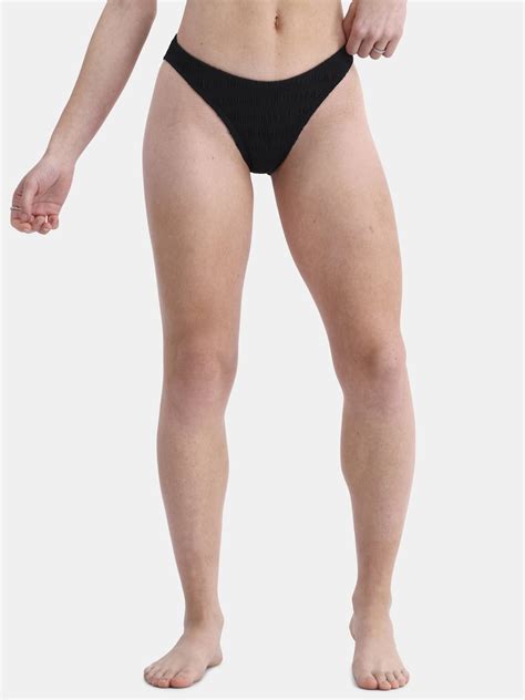 No Boundaries Women S Smocked High Leg Bikini Bottoms Sizes Xxs Xxl Walmart