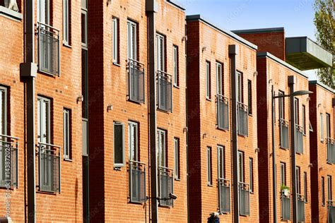 New Buildings In Old Dock Area Stock Photo Adobe Stock