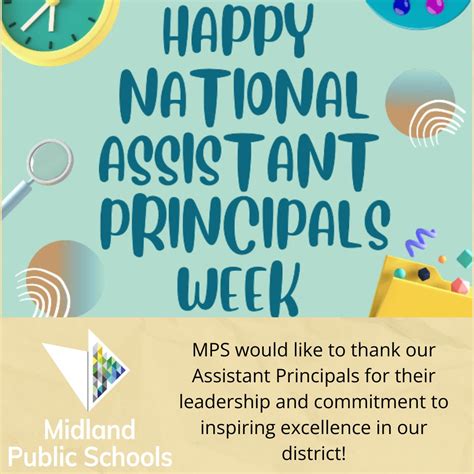 Midland Public Schools On Linkedin Happy National Assistant Principals Week