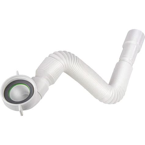 Siphonly Tuyau de vidange flexible 1 1 2 évier siphon pour cuisine