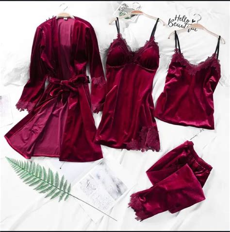 Kit Sexy Vinho Novo Lingerie Feminina Nunca Usado Enjoei