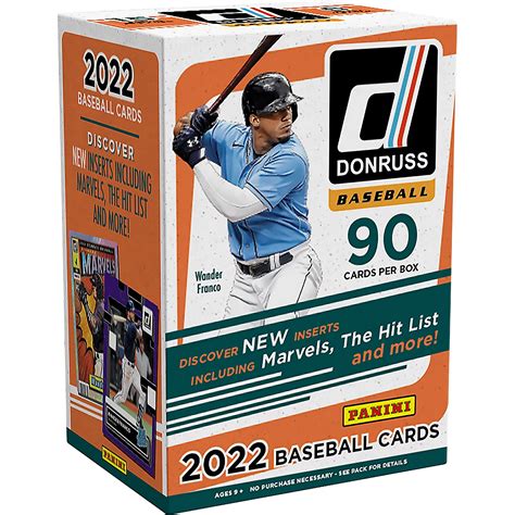 Panini Donruss 2022 Baseball Trading Card Blaster Box Academy