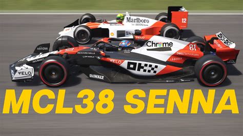 McLaren MCL38 Senna 30 Years MP4 4 Sao Paulo Grand Prix Brazil