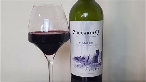 0259 Vinho Zuccardi Q Malbec 2019 YouTube