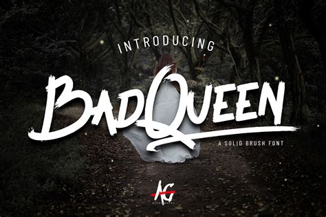 Bad Queen Font By Alphigraphy Creative Fabrica