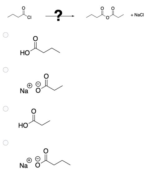 Solved +NaCl | Chegg.com