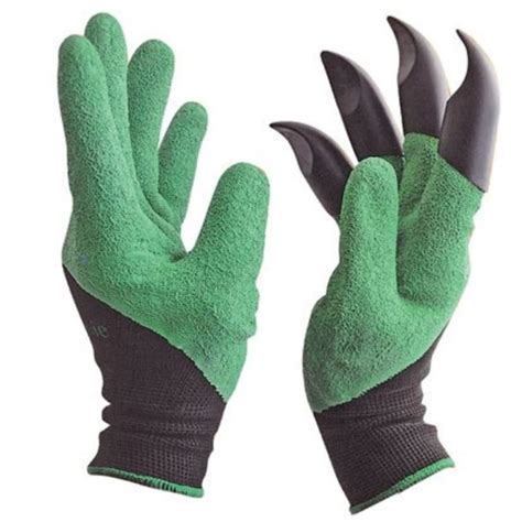 Latex Kobwa Claw Garden Glove Gardening Genie Gloves For Kids Women Men