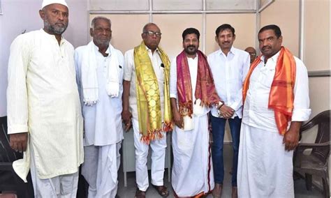 Kodangal Former Mla Gurunath Reddy Joins Congress In Presence Of Revanth