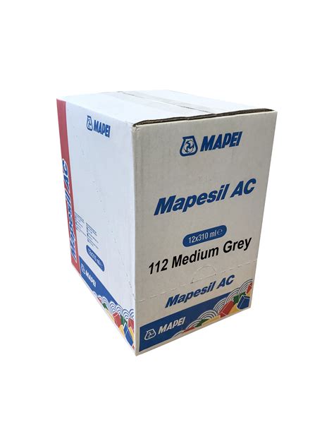 MAPESIL AC 100 White Box Of 12 Construction Sealants Limited